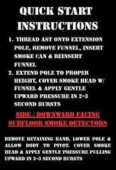 Asgard Smoke Tool (AST) – Fire Alarm Smoke Detector Test Tool | Pole Mount | USA