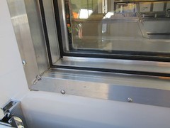 Quality Concession Trailer Serving Window size 40″ X 74″ “LIFETIME WARRANTY”!