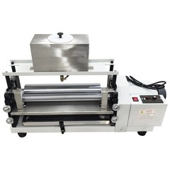 110V Automatic Double-sided Glue Coating Machine for Paper&Leather Steel Roller