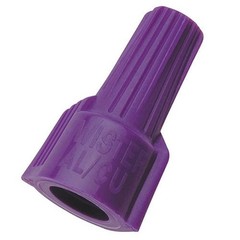 Ideal Twisters Al/Cu Wing Nut Wire Connectors Aluminum to Copper 20pc 65 Purple