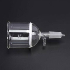Lab Filtering Flask Glass Vacuum Suction Filter 1000ml Buchner Funnel 350ml Kit