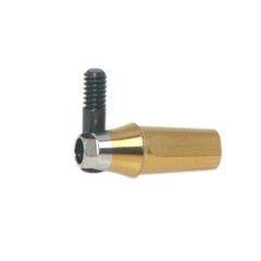 Titanium Straight Abutment Compatible with Osstem Hiossen TS Regular DIO UFII R