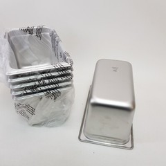 CURTA 6 Metal 1/4 Size 6″ Deep Food Pans 6.5×10.5″Steam Prep Fridge NSF Thick