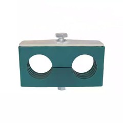 Hydraulic Pipe Clamp Double Hose Solid Body Plastic Pipe Clamp Fixed 6mm To 42mm