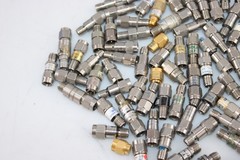 Lot of 88 RF SMA Fixed Attenuators Mixed dB Microwave Coaxial Midwest Weinschel