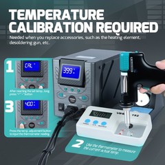 YIHUA 948D-I 110W Desoldering Station Vacuum Desoldering Pump Solder Station Kit