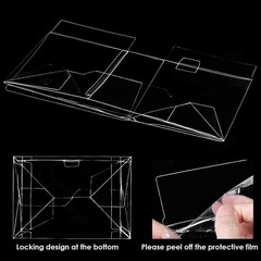 Baskiss 6 Pack Protector Case for Funko Pop Moments, Ultra Thick 0.5mm Clear …