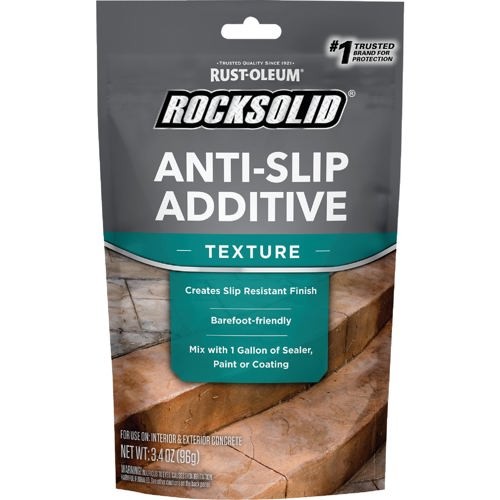 1Pc Rust-Oleum RockSolid Anti-Slip Floor Texture Additive, 3.4 Oz.