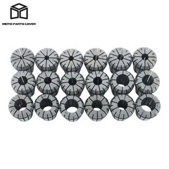 ER32 Collet Set 18 Pack Precision .0002″ TIR 7/32 3/4 Inch 1/32