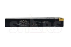SHARS 7PCS 5/8″ INDEXABLE TURNING THREADING LATHE TOOL + INSERT + Certificate M]