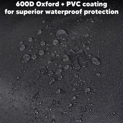 Outdoor Generator Cover 600D Oxford Fabric Waterproof UV Resistant Protection…