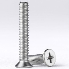 Phillips Flat Head Screw M3 M3.5 M4 M5 M6 M8 M10, 18-8 Stainless Steel, DIN: 965