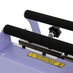 CH2330 Car Cup Mug Heat Press 500W 40 Oz Tumbler Machine Light Purple