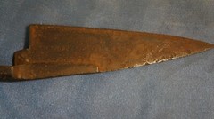 Vintage HAND SHEEP SHEARS WOOL CLIPPERS CUTTERS TOOL 13 INCHES LONG MARK-F ERES