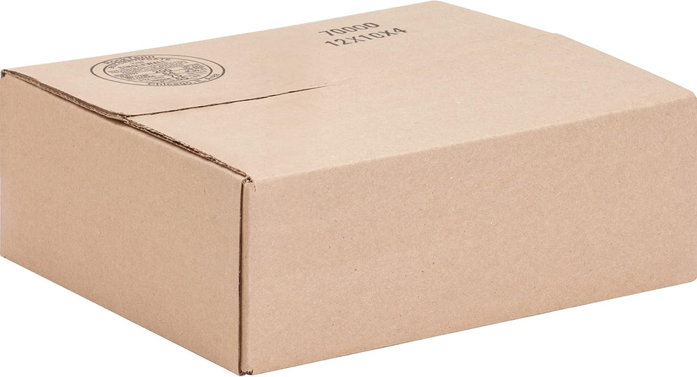 12 X 10 X 4 Inches Shipping Boxes, 25-Count (BS121004)