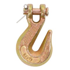 10 Pack Clevis Grab Hook G70 3/8” Chain Hook 26000LBS For Truck Trailer Rigging