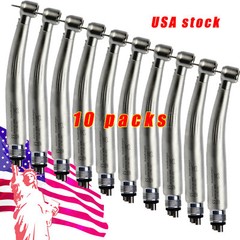 E-generator Dental LED Fiber Optic High Speed Handpiece 2/4hole hand piece YBM