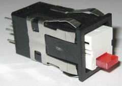 Honeywell AML 20 RED LED Momentary ON/OFF SPDT Micro Switch – 125 V AC/DC 100 mA