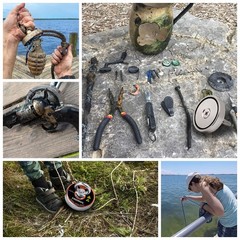FINDMAG Magnet Fishing Kit with Case, 1500 LBS Pulling Force Super Strong Mag…
