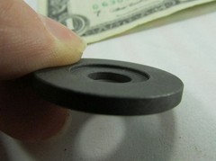 10 TOUGH Graphite Impregnated Teflon Washers 28MM x 8.5 MM x 3 MM, Seals Bushing