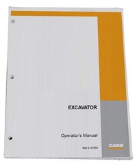 CASE 688 Excavator Owners Manual Operators Maintenance Book – PN 9-11601