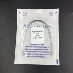 20 Pcs Dental Orthodontic Niti Arch Wire Round Super Elastic Upper+Lower 012-020