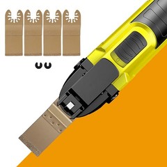 Steel 4PCS Saw Blade Tool Cutter Cemented Carbide Tiles Oscillating Cutting
