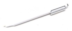 30 Antimicrobial Gel Ink Retract Click Pens SILVER GRAY WHITE Hub Pen Ink ALBANY