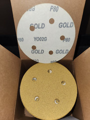 CGW Abrasives 49957 Abrasive Disc 5″ Dia.-80 GRIT, Box of 100