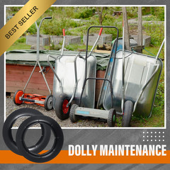 Blulu 8 Pack Dolly Wheel Lock Washers 5/8 Axle Rod Push On Spring Steel Washers
