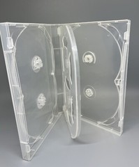 ONE Top Quality Original Scanavo 22mm Multi 6 DVD Case, Clear, DVD6/ONET.PB3.KR