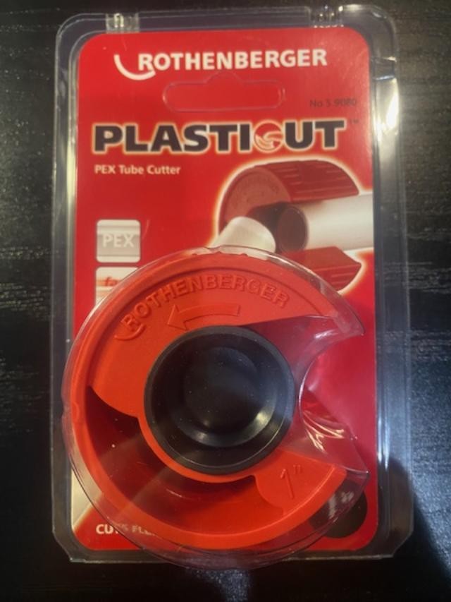 Rothenberger Plasticut Pex & Tube Pipe Cutter 1″ 59080 United Kingdom
