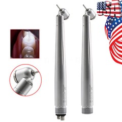 45°Angle Dental LED PANA MAX High Speed Handpiece Fit for NSK type Mini Turbine