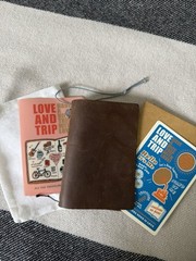 Traveler’s Company Japan Leather Passport Sz Notebook Cover Olive (looks Brown!)
