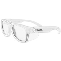 Y50 Safety Glasses for Construction | Black Frame — 2 Pairs, Clear Lens – 2.0 Bi
