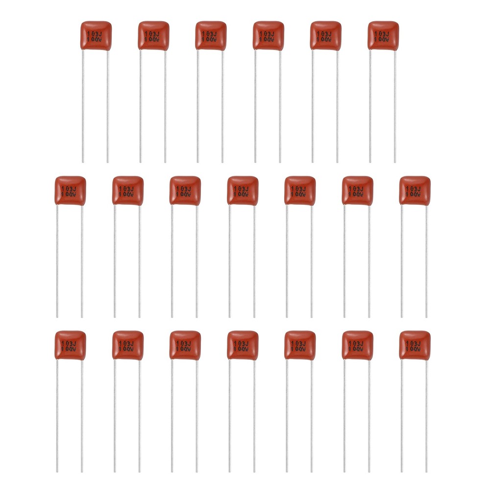 20Pcs 100V 103J 0.01UF CBB Capacitor Metallized Polypropylene Film Capacitors