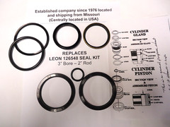 REPLACES 126548 LEON SEAL KIT (3″ Bore & 2″ Rod) 3″ CYLINDERS (See Text)