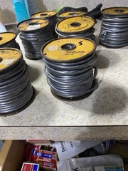 Vintage (Nassau) Smelting B Stearine Core Solder Spool Spec. AT-7241 B Bellsouth