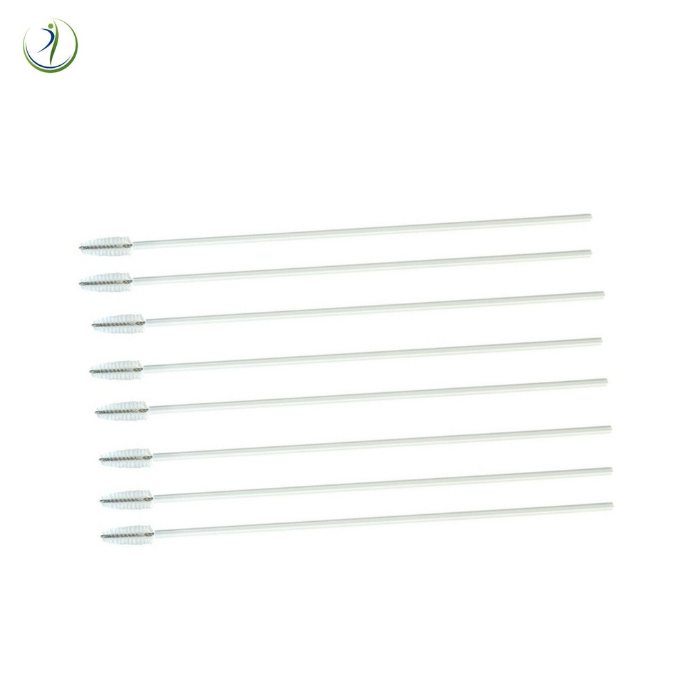 100/500 Endocervical Sampling Brush 8″ Cleaning Flexible Cytology Disposable