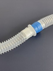 Respiratory Tubing Connector for Anesthesia, CPAP Tube 22mm OD, 15mm ID