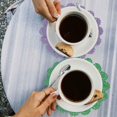 2Pcs Crochet Handmade Doilies 8.2″ Placemats Lace Coasters White, Dark Yellow