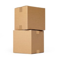 100Pcs 6x6x6″ Packaging Transporting Corrugated Cardboard Paper Shipping Boxes