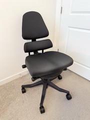 Anthros Ergonomic Chair • Black Onyx Athlon Fabric • Slightly Used