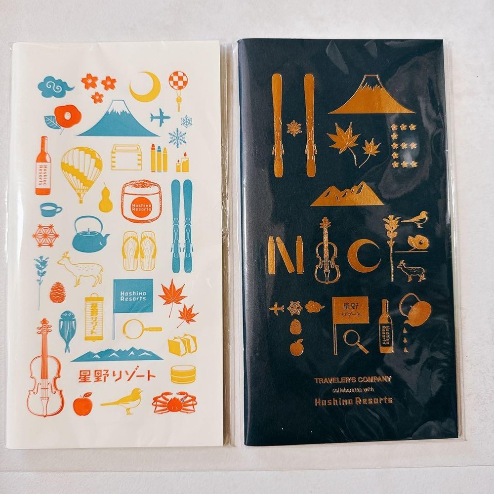 TRAVELER’S COMPANY Hoshino Resorts Notebook Refill 2 Set Japan Limited