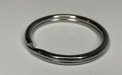 1″ – 2″ (25mm-50mm) 304 Stainless Steel Split Rings, Key Rings – 4 pieces