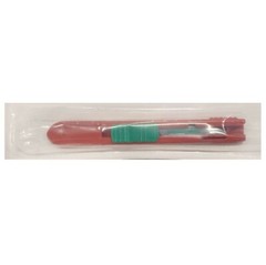 *50-Packs* DeRoyal #15 Safety Scalpel Green Slider Sterile D4515