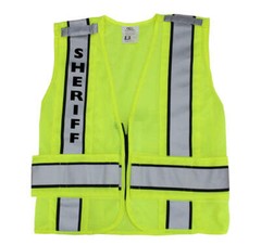High Visibility Reflective Duty Safety Vests Plain and ID (Security)
