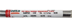 Qualitek Delta 50-3000 – 60/40 Tin/Lead Rosin – 0.032″ Dia – RA Core Solder Pack