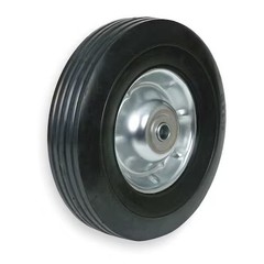 Zoro Select 1Nxc1 Semipneumatic Wheel, 10″Dia, 200Lb, 10X2.75, 1Nxc1