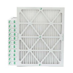 Glasfloss ZL 18x24x2 MERV 10 (FPR 7) Pleated HVAC Air Filters. Case of 12